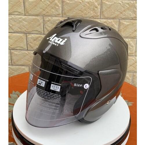 RAM4 Motorcycle Helmet Motorcycle Half Open Face Helmet Retro Helmets Pare Motor Cascos