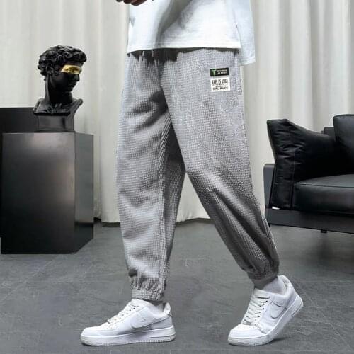 MenS Spring And Autumn Winter Sports Teenagers' Legged Loose Pants 2021 New Casual Harlan Trousers Trend Teenagers Boy