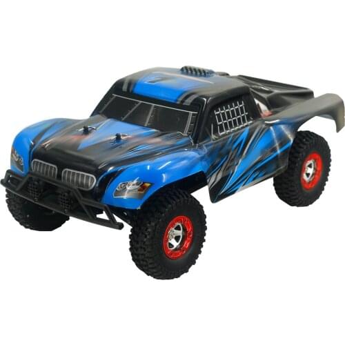 New FY01 RC Car 1:12 2.4G Short Course Truck 35km/h High Speed Car 4WD RTR with Brushless Motor 2 Battery
