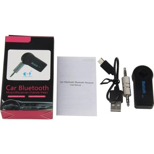 2 In 1 Wireless Bluetooth 5.0 Receiver Transmitter Adapter 3.5mm Jack for Car Audio Aux A2dp Headphone Reciever Handsfree 20pcs
