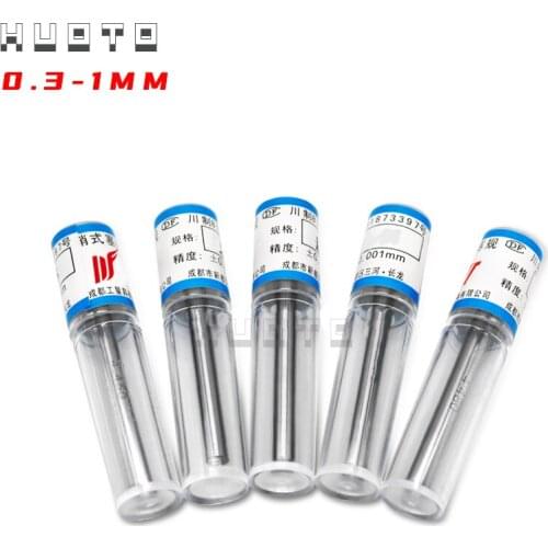 0.3-1.00mm Precision Steel Pin Gauge 0.3-1 step 0.01mm Smooth Plug Gauge Hole Gauge set pin Measuring Tool,71pcs/lot