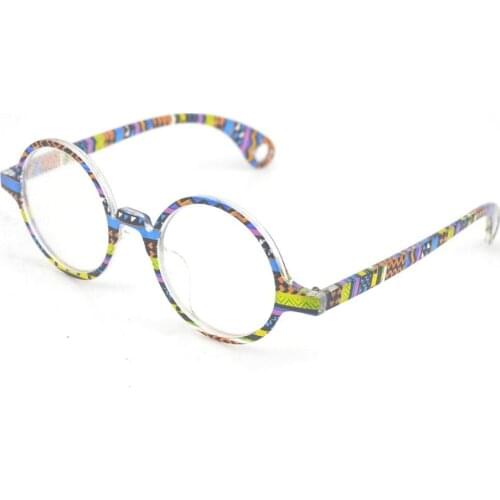 Clear Print Frame Fireworks Glasses