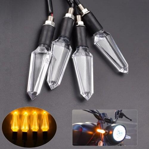 For Honda MSX 125 CBR650R CB125R XADV X ADV 750 X11 ST1300 Motorcycle Shell Transparent LED Turn Signal Lights Indicator Flasher