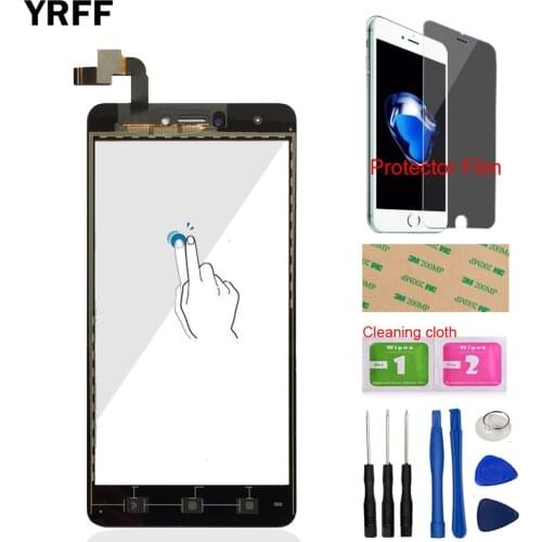 Mobile Touch Screen Digitizer Panel Glass For Xiaomi Redmi Note 4X Touch Screen Sensor Phone Front Glass Protector Film Adhesive