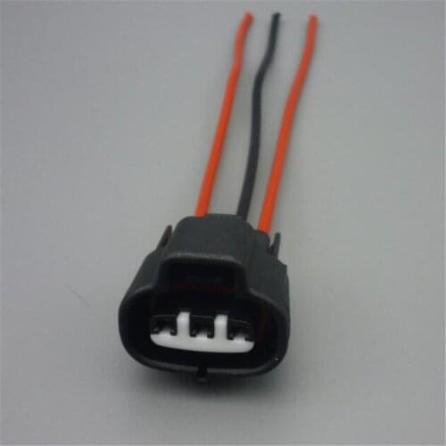 Shhworldsea 3 Pin 2.2mm Female Map Sensor Automotive Connector Sensor 6189-0099 Vacuum Turbo Pressure Auto Plug LX13 for Toyota