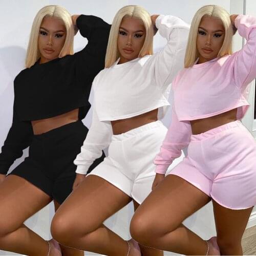 SM9196 Wholesale Items Summer Fashion New Sports Womens Clothing Matching Color Fit Sexy Culottes Suit