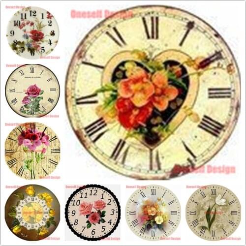 Rhinestone pictures 5d diamond painting and clock diy diamond mosaic sale and clock 5d diamond embroidery full square decor home