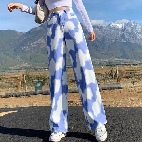 Weigou Women's Straight Jeans