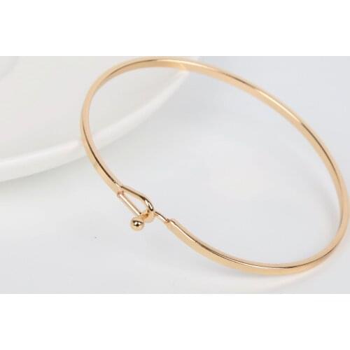 Womens Bracelet Jewelry Bracelet Adjustable Activity Charm Personality Bracelet Punk Simple Fashion Womens Bracelet Cuff Gold
