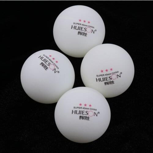 100 Pieces/Pack Celluloid Premium Durable 3 Star Table Tennis Balls Training Ping Pong Balls Multi-Ball Training Table Tennis