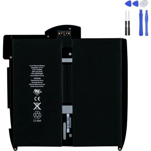 Laptop Battery For iPad 1 1st Generation A1315 A1219 A1337 616-0448 Tablet Replacement Batteria 5400mAh for iPad1 Battery +Tools