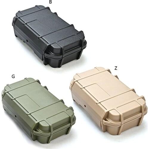 1PCS Outdoor Double Layer Plastic Waterproof Airtight Survival Case Container Camping Outdoor Travel Storage Box 210X130X66mm