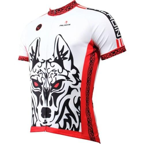 Summer bicycle clothes personalised 3D Wolf bike jerseys for men