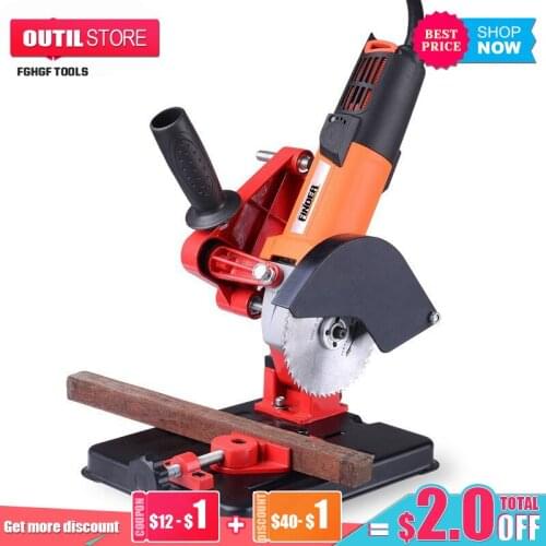 FGHGF Multifunctional Electric Angle Grinder Drill Stand Fixed Bracket Holder Cutting Machine Hand Power Part Tool Accessory