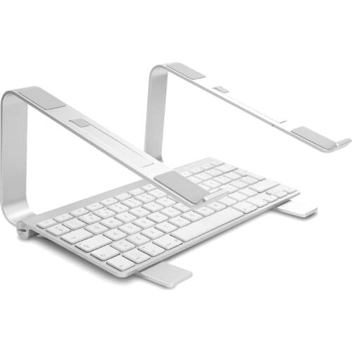 2021 New Aluminum Laptop Stand for Desk Compatible for mac MacBook Pro Air Apple Notebook