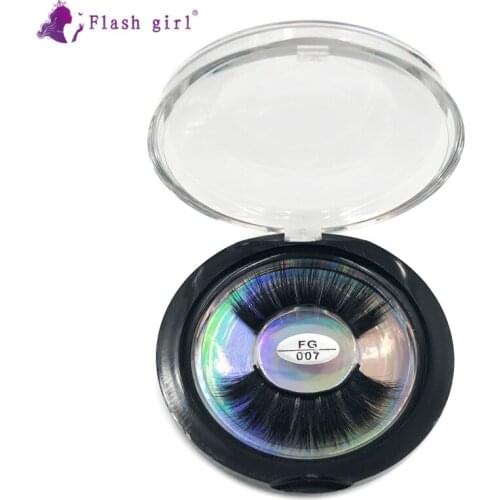 Top Quality New Style False Eyelashes Cruelty Free 3D Mink Natural Fake Eyelash Thick Wispy Lashes Eye Makeup Tools FG007