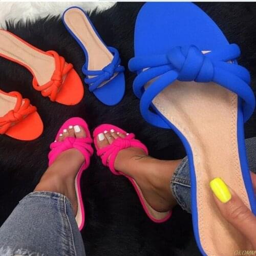 Factory direct sandals female 2020 new women flat with slippers beach shoes cross comfortable wild fashion slippers