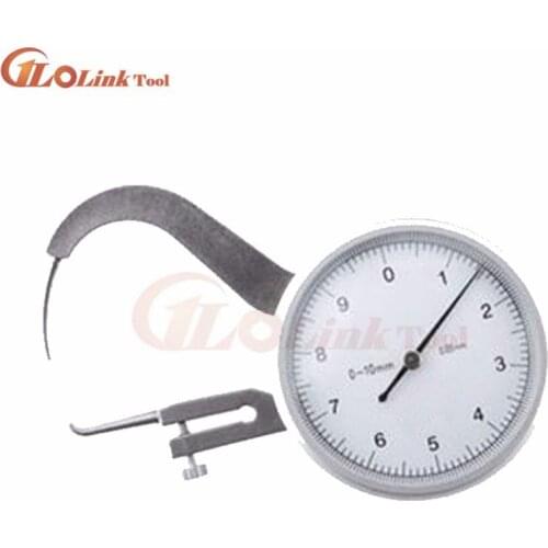 0-10mmx45mm dial thickness gauge tester meter dial caliper gauge 0-10mm 0.05mm Dial Snap Gauge Caliper