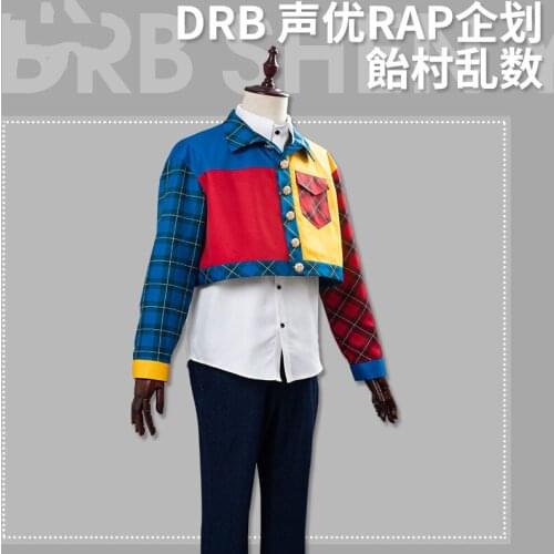 Anime! DRB Division Rap Battle Ramuda Amemura Cool Gothic Uniform Cosplay Costume Unisex NEW Halloween Party Suit Costumes