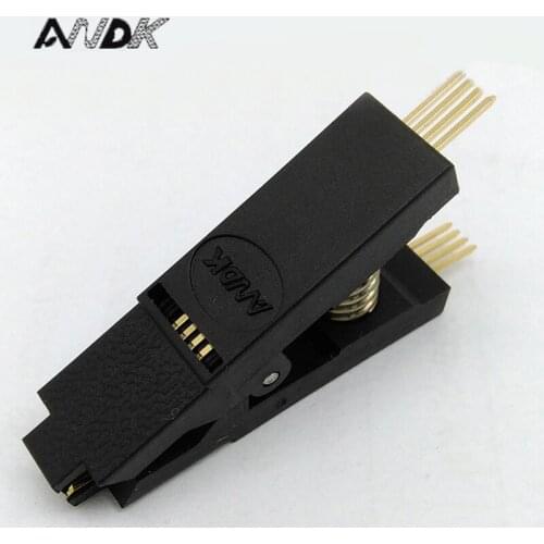 BIOS SOP8 SOIC8 Original Straight Test Clip Pin Pitch1.27mm Universal Body Non-Dismantling Programming Clip