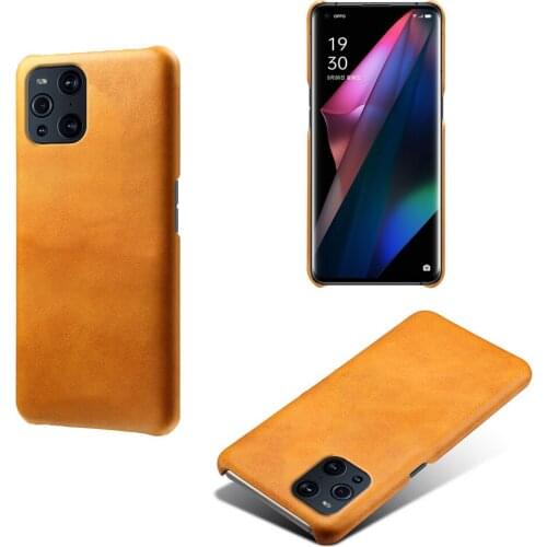 For OPPO Find X3 Pro Lite Realme X7 GT Neo V15 Case Luxury Slim Vegan Leather Cover For OPPO Reno 4 5 Pro A94 A93 A55 A54 A74 5G