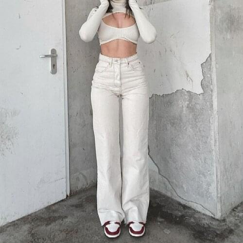 GILIPUR Womens Boyfriend Jeans