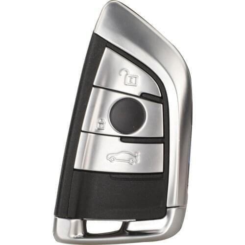 Kutery 10pcs/lot 3 Buttons Smart Remote Car Key Shell Case for BMW X5 X6 F15 X6 F16 G30 7 Series G11 X1 F48 F39 2014--2016