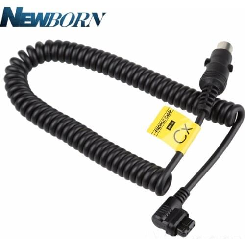 Godox PB-CX PB960 PB820 Lithium Battery Pack Power Cable for Canon 430EZ 540EZ 550EX 580EX 580EX II 600EX Flash Speedlite