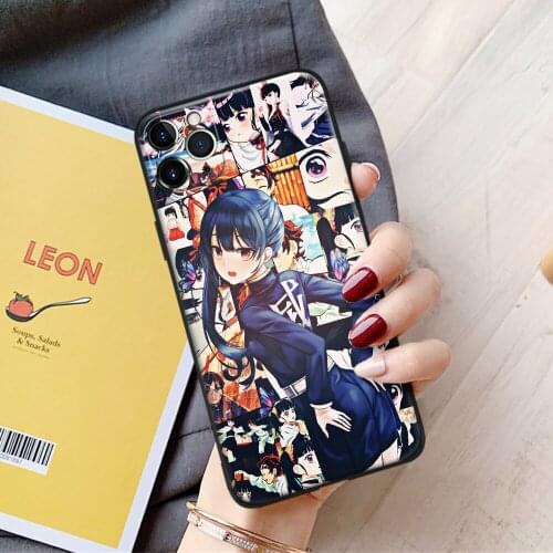 Kimetsu No Yaiba Kanao Anime Glass Soft Silicone Phone Case Cover Shell for iPhone SE 6s 7 8 Plus X XR XS 11 12 Mini Pro Max