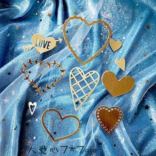 KLJUYP Valentines Day Metal Cutting Dies Scrapbook Paper Craft Decoration dies scrapbooking
