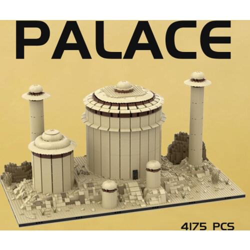 MOC Build Block Maker Movie Classic Alien Palace Scene Creative Assembly Model Childrens Toy DIY Build Bricks Birthday Gift