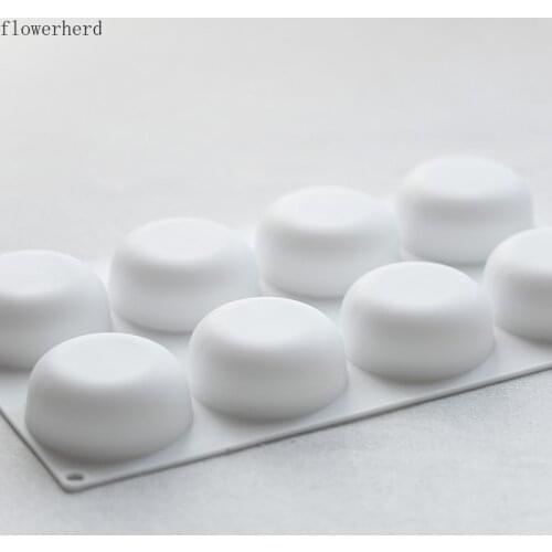 Creative Round Silicone Cake Mold Fondant Tools Handmade Soap Mold Chocolate Mold Cake Decorating Tools Soap Making Supplies