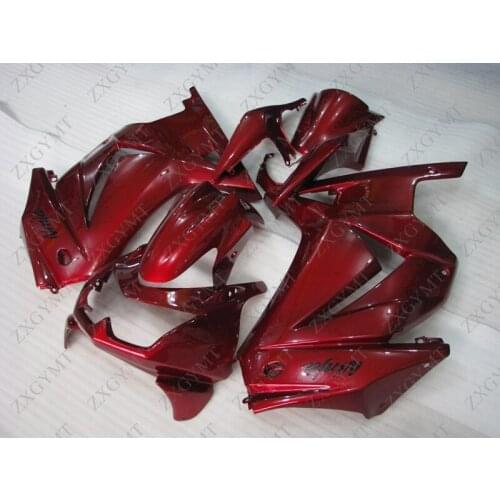 Bodywork EX 250 2008 - 2014 Pearl Red Abs Fairing for Kawasaki Zx250r 2010 Abs Fairing for Kawasaki Zx250r 2009