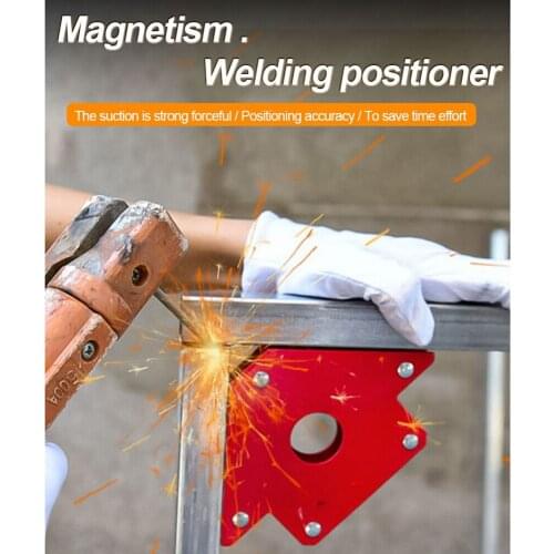 Magnetic Welding Corner Holder Positioner Soldering Locator for Welding Angles Magnetic Welding Magnet Holder Tool 25/50/75LBS