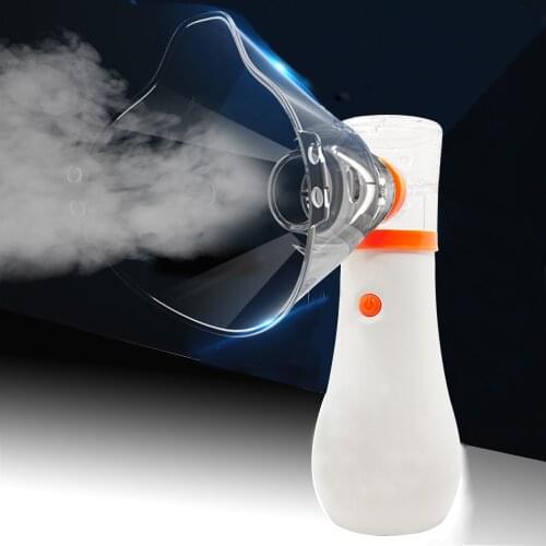 Mini Handheld Portable Medical Inhaler Nebulizer Compressor Machine Ultrasonic USB Mesh Steaming Devices for Kid Adult Nebuliser