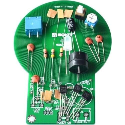 DIY Kit Metal Detector Kit Electronic Kit DC 3V-5V 60mm Non-contact Sensor Board Module DIY Electronic Part Metal Detector