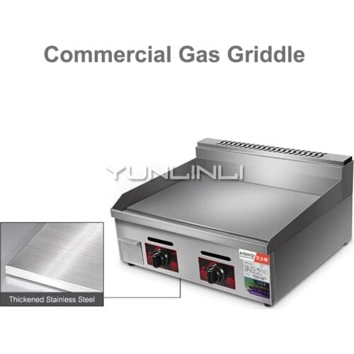 Commercial Gas Griddle Gas Teppanyaki Equipment Steak/Pasta/Frid Rice Cooking Device ITO_718
