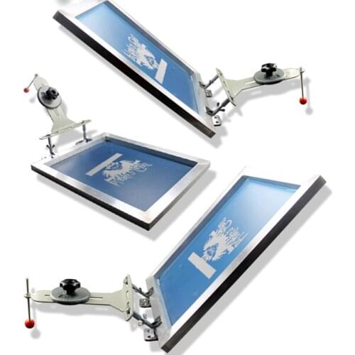 Simple Screen Printing Butterfly Frame Hinge Clamp Press Equipment Machine DIY