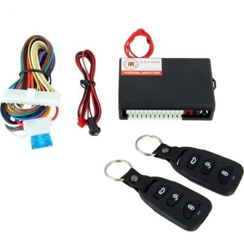 Remote Control Car Door Lock Unlock System LED Indicator Keyless Control