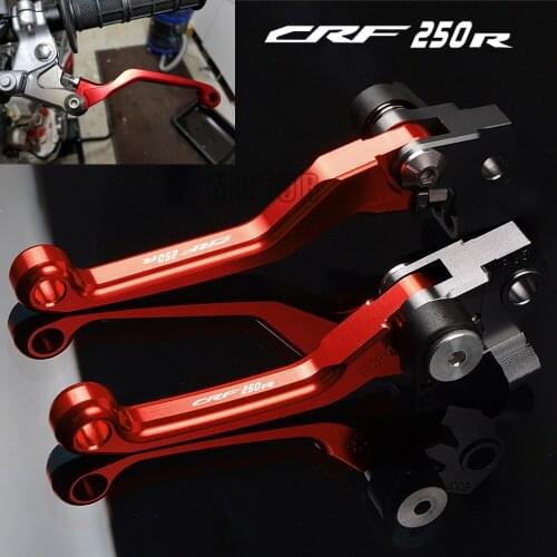 For Honda CRF250R 2004-2018 CRF 250R 250 R CNC Aluminum Motorcycle DirtBike Dirt Pit Bike Motocross Pivot Brake Clutch Levers