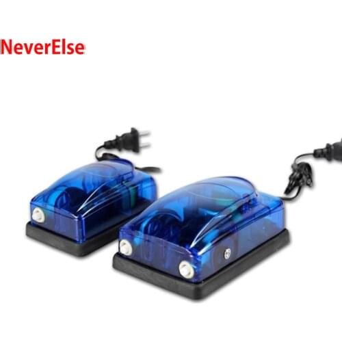 Quiet Powerful Air Pump for Aquarium Fish Tank Single/Double Air Outlets Oxygen Pump Mini Compressor+Accessories Air Stone Tube