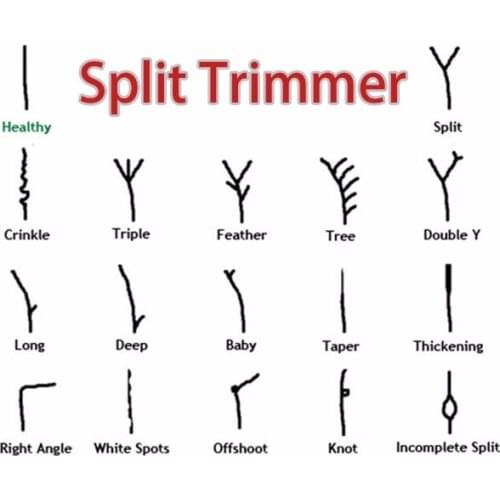 Cprdless Split Ender Hair Trimmer Hair Trimmers Hair Straight Styler Splitting Hair Cutter Trimmer Clipper Hair Care Tool USB