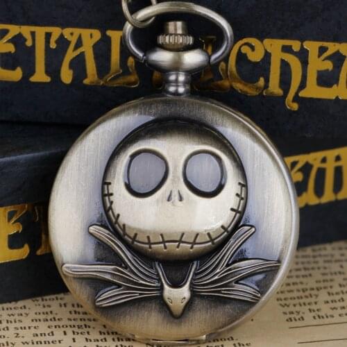 Unique Christmas Theme Quartz Pocket Watch Vintage Men Women Pendant Necklace Clock Gifts Fob Watch Gift for men