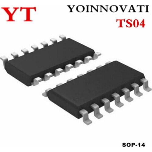 10pcs/lot TS04 04 Touch IC Four-channel capacitive touch chip Touch IC SOP14