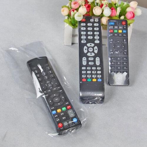 5/10Pcs Clear Shrink Film Bag Tv Remote Control Case Cover Air Conditioner Remote Control Protective Anti-Dust Waterproof Bag
