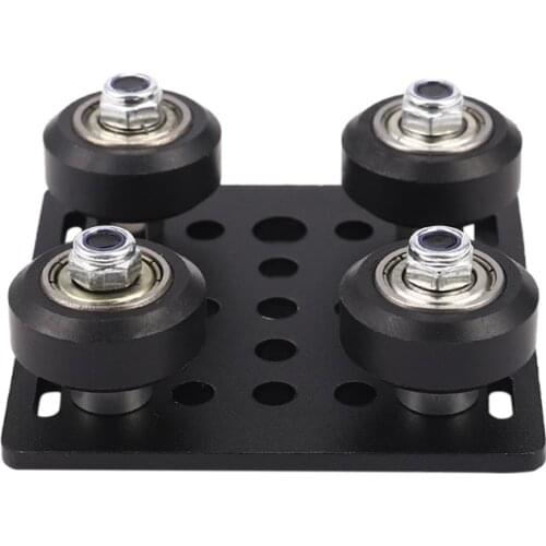 3D Printer Accessories European Standard 2020 Aluminum Profile Pulley V-Slot Build Gantry Plate