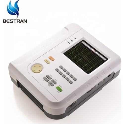 BT-ECG12B 12-channel digital veterinary monitoring patients electrocardiograph clinic medical hospital portable ECG machine
