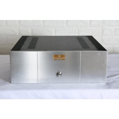 Goldmund signage case/subwoofer amplifier/Power Amplifier/ Tube Amplifier/amplifier audio/hifi/diy case (W430*D411*H150)