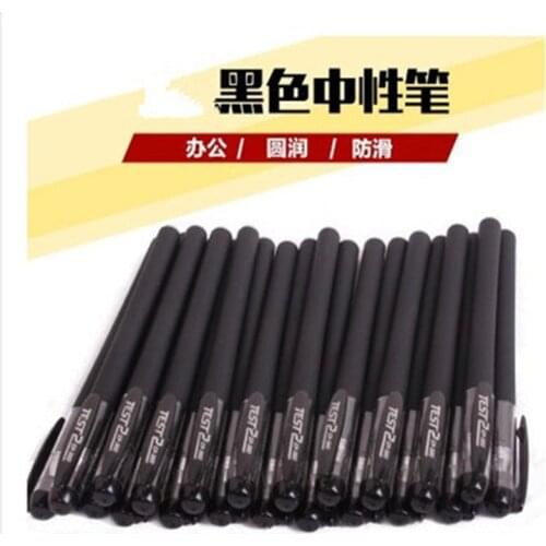 DL X210 black neutral pen 0.5 bullet pen rod with frosted student office school prizes student supplies