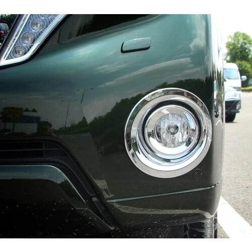 For Toyota Land Cruiser 150 Prado LC150 FJ150 2014-2017 Accessories Front Fog Lamp Cover Light Overlay Trim Chrome Car-Styling